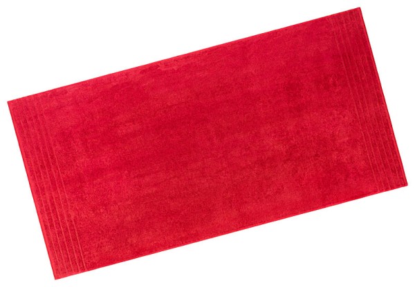 Duschtuch Star rot ca. 70x140cm